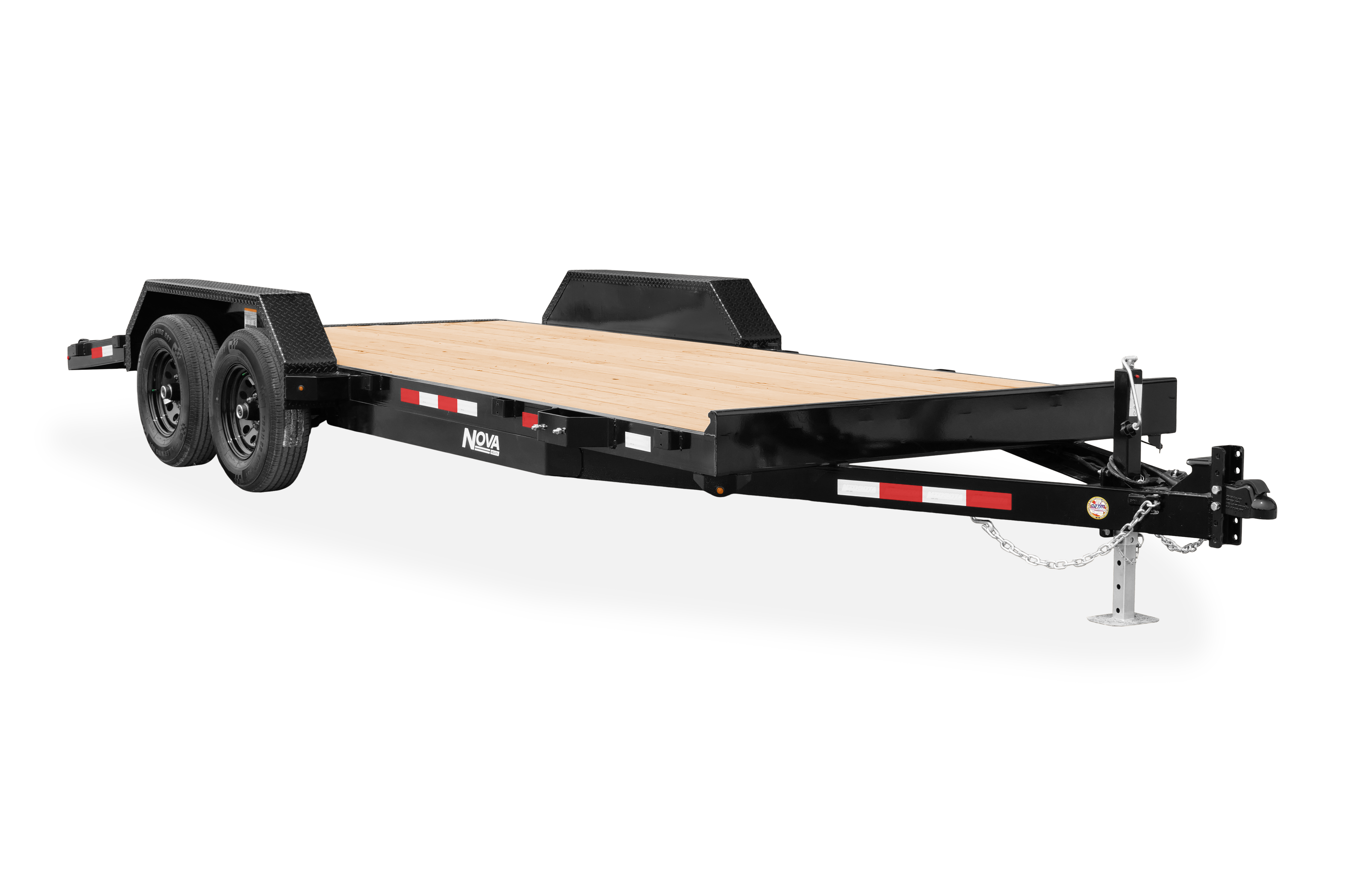 82 x 24 (20+4) 10K Wood Deck Car Hauler